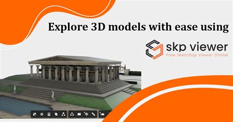 Free Online Sketchup Model Viewer.